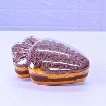 Cake Box Cristal Cenoura com Tampa (750ml) - BlueStar (12)