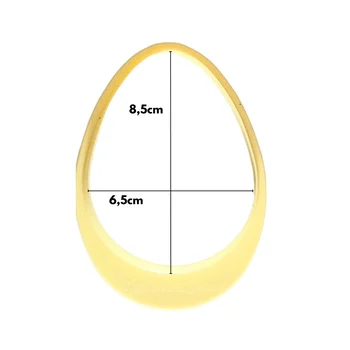 Cortador com Carimbo Ovinho Decorado (2pcs) - BlueStar (3)