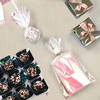 Saco Transparente Nacarado 11 x 19,5cm (25uni) - Cromus (3)