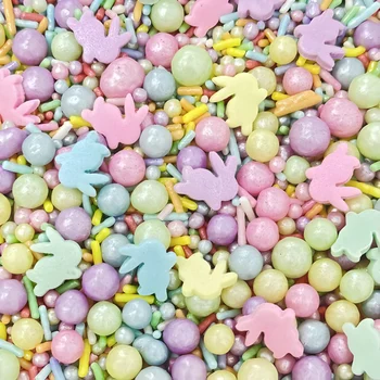 Enfeite de Páscoa em Açúcar Sprinkles Páscoa 2 (50g) - Jady Confeitos