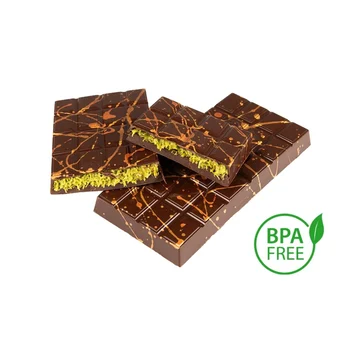 Forma de Chocolate em Policarbonato Tablete/Barra Dubai Gomos (200g) - Brunner (2)