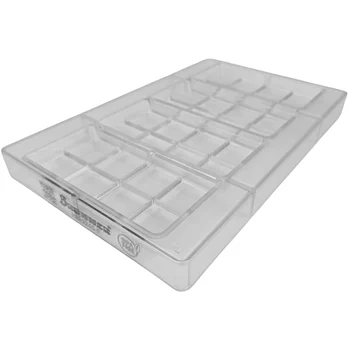 Forma de Chocolate em Policarbonato Tablete/Barra Dubai Gomos (100g) - Brunner (5)