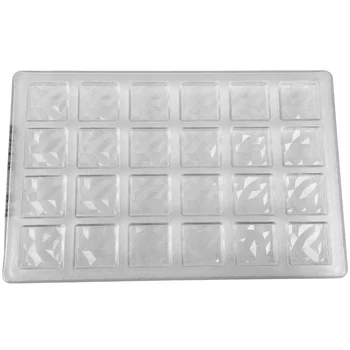 Forma de Chocolate em Policarbonato Pastilha Plaquinha Napolitano Brilhante (5g) - Brunner (4)