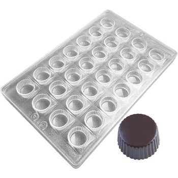 Forma de Chocolate em Policarbonato Bombom Alpino (9g) - Brunner (1)