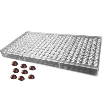 Forma de Chocolate em Policarbonato Gotas (0,6g) - Brunner (1)
