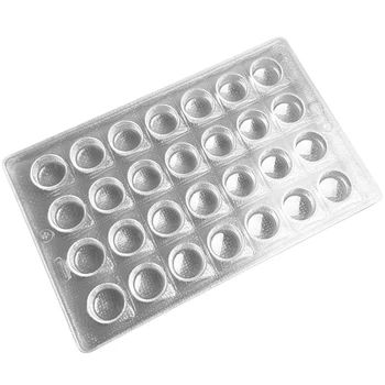 Forma de Chocolate em Policarbonato Bombom Alpino Liso (10g) - Brunner (4)