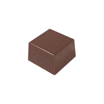 Forma de Chocolate em Policarbonato Bombom Quadrado Koani 2,5cm (10g) - Brunner (2)