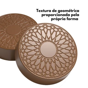 Forma de Chocolate em Policarbonato Bombom Thaler Dubai (40g) - Brunner (detail)