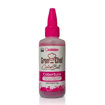 Color Bits Cobertura Magenta (50g) - Gran Chef