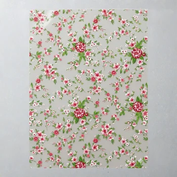 Transfer para Chocolate (40 x 30cm) - Flores da Vovó (8)