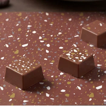 Transfer para Chocolate (40 x 30cm) - Textura Terrazzo (8)