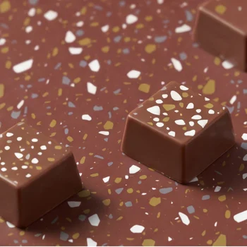 Transfer para Chocolate (40 x 30cm) - Textura Terrazzo (9)