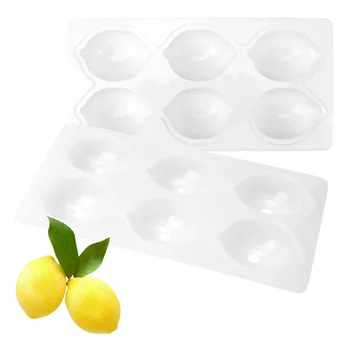 Forma de Mono Porção e Entremet em Silicone Limão (150ml) - Brothers (1)