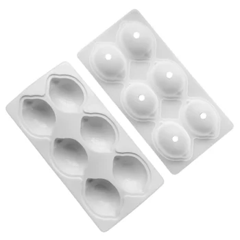 Forma de Mono Porção e Entremet em Silicone Limão (150ml) - Brothers (6)