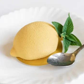 Forma de Mono Porção e Entremet em Silicone Limão (150ml) - Brothers (7)