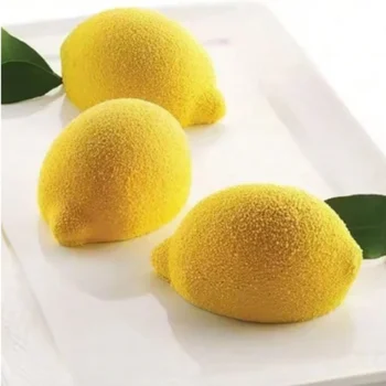 Forma de Mono Porção e Entremet em Silicone Limão (150ml) - Brothers (18)
