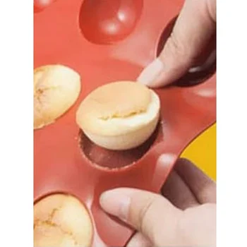 Forma de Mono Porção e Entremet em Silicone Meia Esferas 2,6cm (9ml) - Brothers (10)