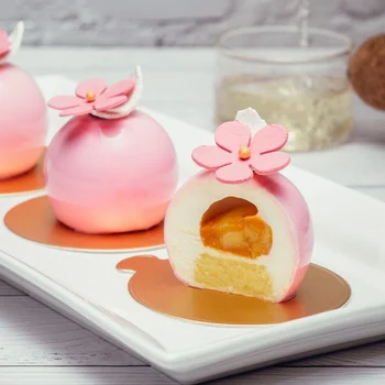 Forma de Mono Porção e Entremet em Silicone Meia Esferas 2,6cm (9ml) - Brothers (14)