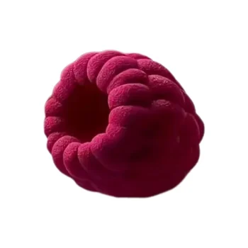 Forma de Mono Porção e Entremet em Silicone Framboesa (90ml) - Brothers (3)