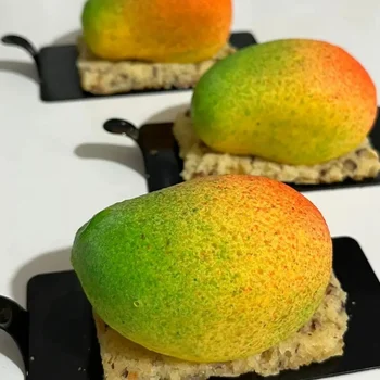 Forma de Mono Porção e Entremet em Silicone Manga (130ml) - Brothers (12)