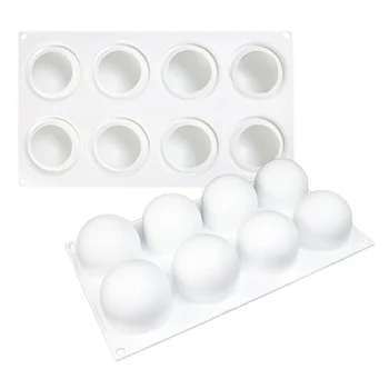 Forma de Mono Porção e Entremet em Silicone Coco (100ml) - Brothers (3)
