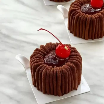 Forma de Mono Porção e Entremet em Silicone Charlote (130ml) - Brothers (9)
