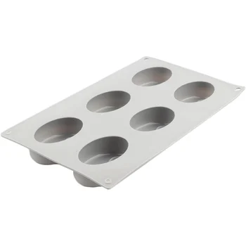 Forma de Mono Porção e Entremet em Silicone Café (60ml) - Brothers (9)