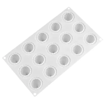 Forma de Mono Porção e Entremet em Silicone Suspiro (35ml) - Brothers (4)