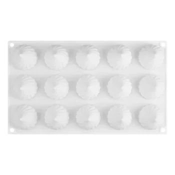 Forma de Mono Porção e Entremet em Silicone Suspiro (35ml) - Brothers (6)