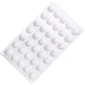 Forma de Mono Porção e Entremet em Silicone Esfera Recheio (4ml) - Brothers (3)