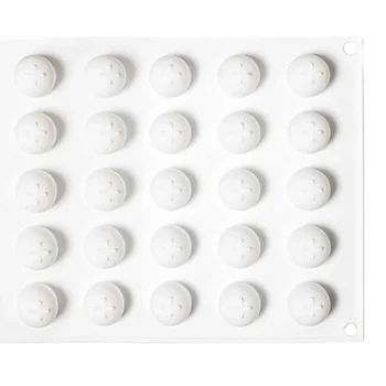 Forma de Mono Porção e Entremet em Silicone Esfera Recheio (4ml) - Brothers (5)