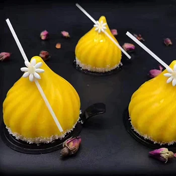 Forma de Mono Porção e Entremet em Silicone Suspiro (35ml) - Brothers (10)