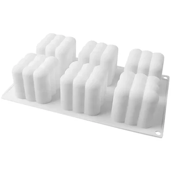 Forma de Mono Porção e Entremet em Silicone Bubbles (150ml) - Brothers (5)