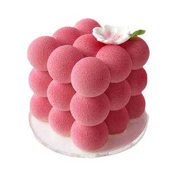 Forma de Mono Porção e Entremet em Silicone Bubbles (150ml) - Brothers (6)