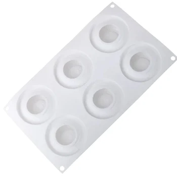 Forma de Mono Porção e Entremet em Silicone Tornado (120ml) - Brothers (4)