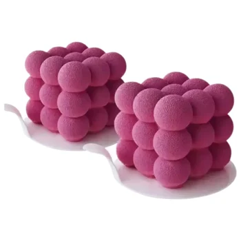 Forma de Mono Porção e Entremet em Silicone Bubbles (150ml) - Brothers (8)