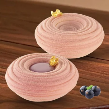 Forma de Mono Porção e Entremet em Silicone Tornado (120ml) - Brothers (8)
