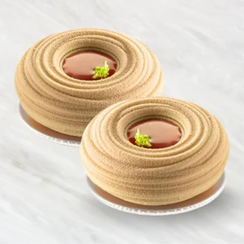 Forma de Mono Porção e Entremet em Silicone Tornado (120ml) - Brothers (9)