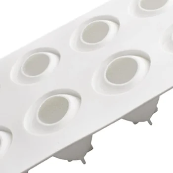 Forma de Mono Porção e Entremet em Silicone Morango (90ml) - Brothers (4)