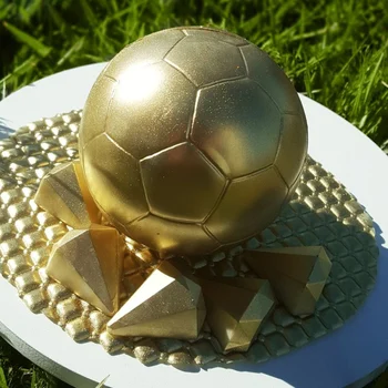 Forma de Chocolate Bola Futebol (300g) Acetato e Silicone - BWB (8)