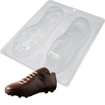 Forma de Chocolate Chuteira (320g) Acetato e Silicone - BWB (1)