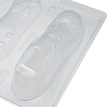 Forma de Chocolate Chuteira (320g) Acetato e Silicone - BWB (5)