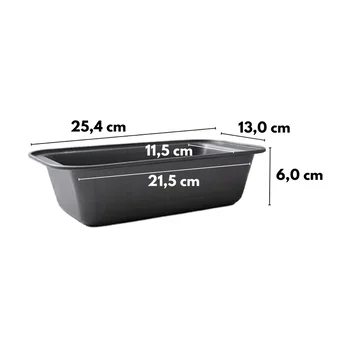 Forma de Pão e Bolo Inglês Antiaderente (21cm) - Doupan (2)