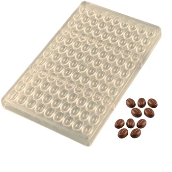 Forma de Chocolate em Policarbonato Grão de Café (1g) - Brunner(1)