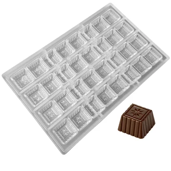 Forma de Chocolate em Policarbonato Praliné com Estrela (12,5g) - Brunner (1)