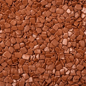 Detalhe Flakes Granulado Quadrado Grande Chocolate ao Leite 1kg - Callebaut