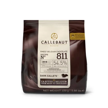 Chocolate Callebaut Amargo 811 400g Embalagem