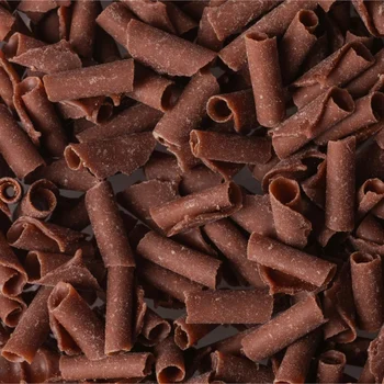 Chocolate Raspas Blossoms ao Leite Callebaut Detalhe