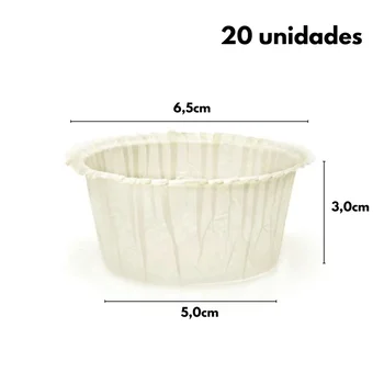 Forminha para Cupcake PBA 64 Branca (20uni) - MarcCart (3)