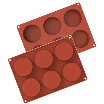 Forma de Mono Porção e Entremet em Silicone Redonda Supreme (170ml) - Brothers (4)